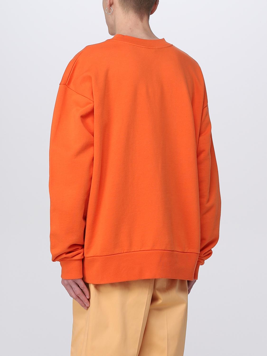 MARNI: sweatshirt in cotton - Orange | Marni sweatshirt