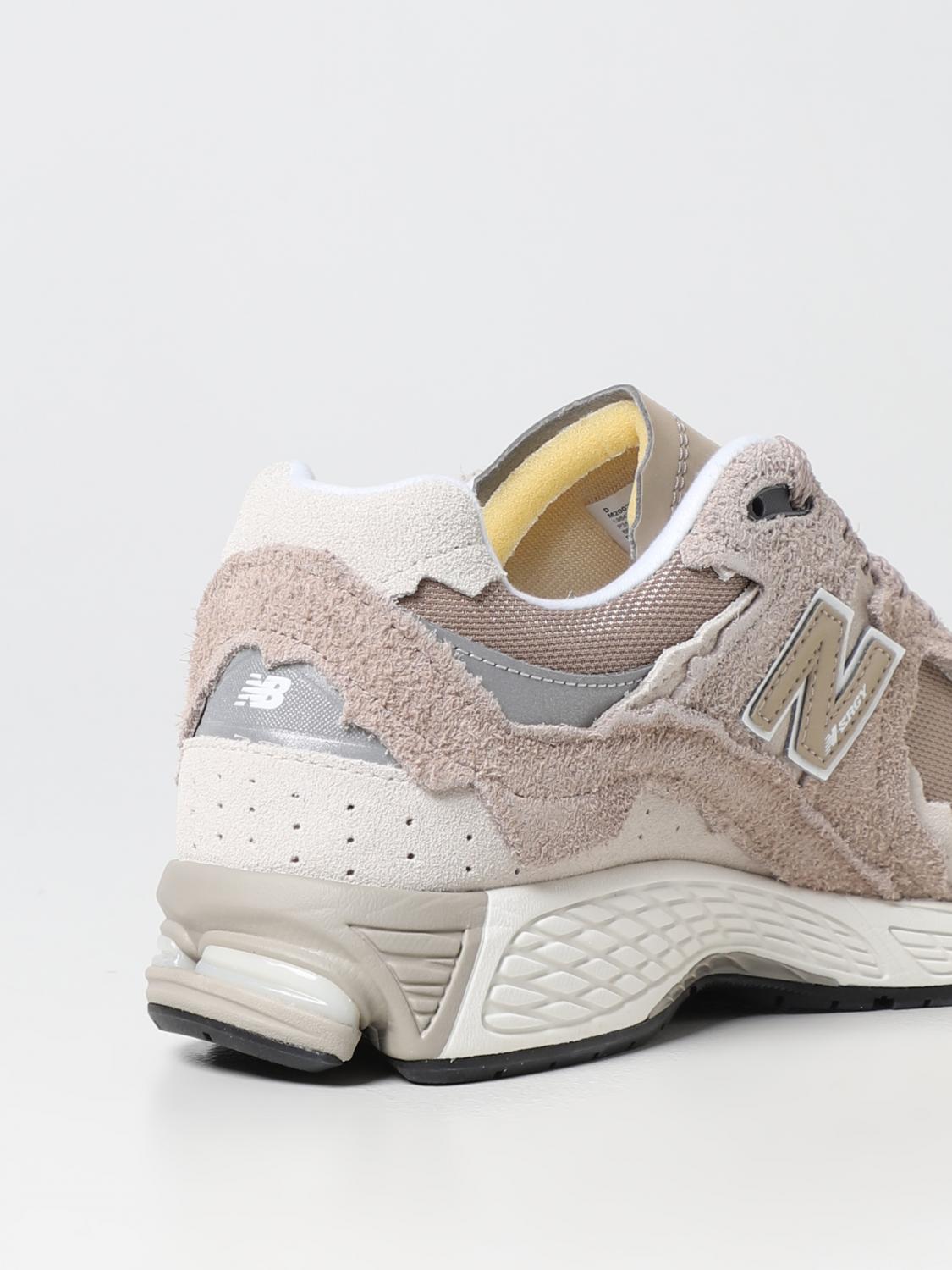 NEW BALANCE SNEAKERS: Sneakers 2002RD New Balance in suede e mesh, Beige - Img 3