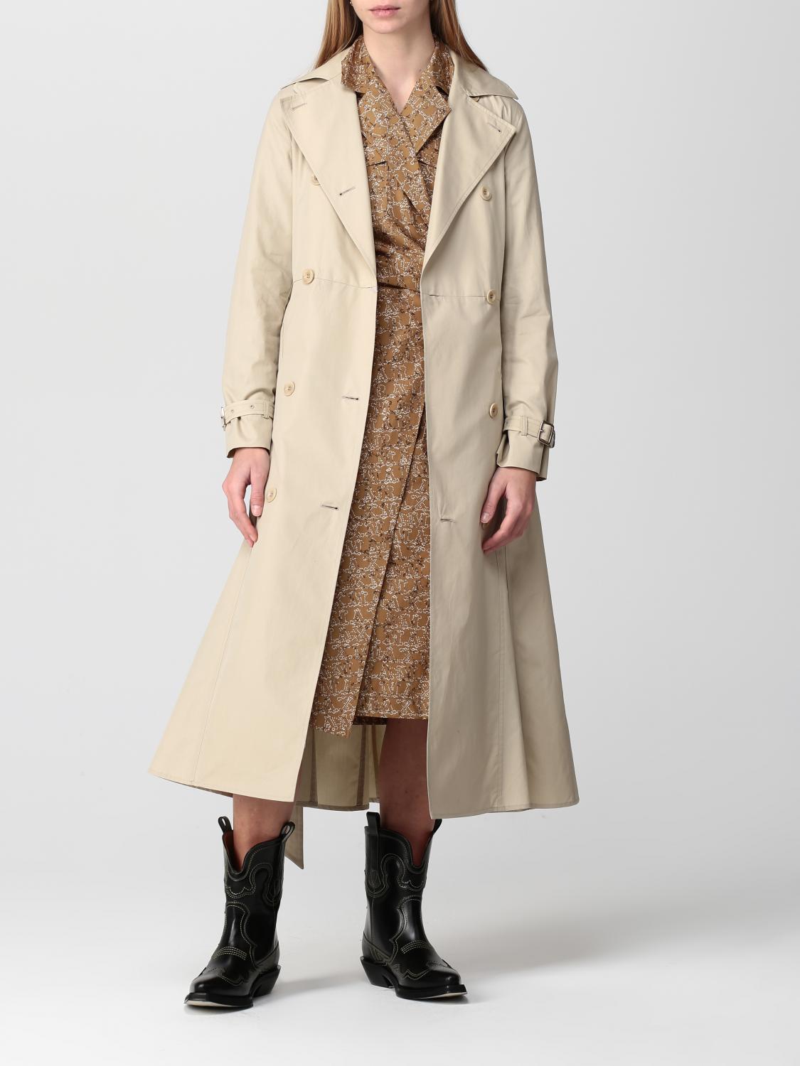 MAX MARA MANTEL: Mantel damen Max Mara, Sand - Img 2