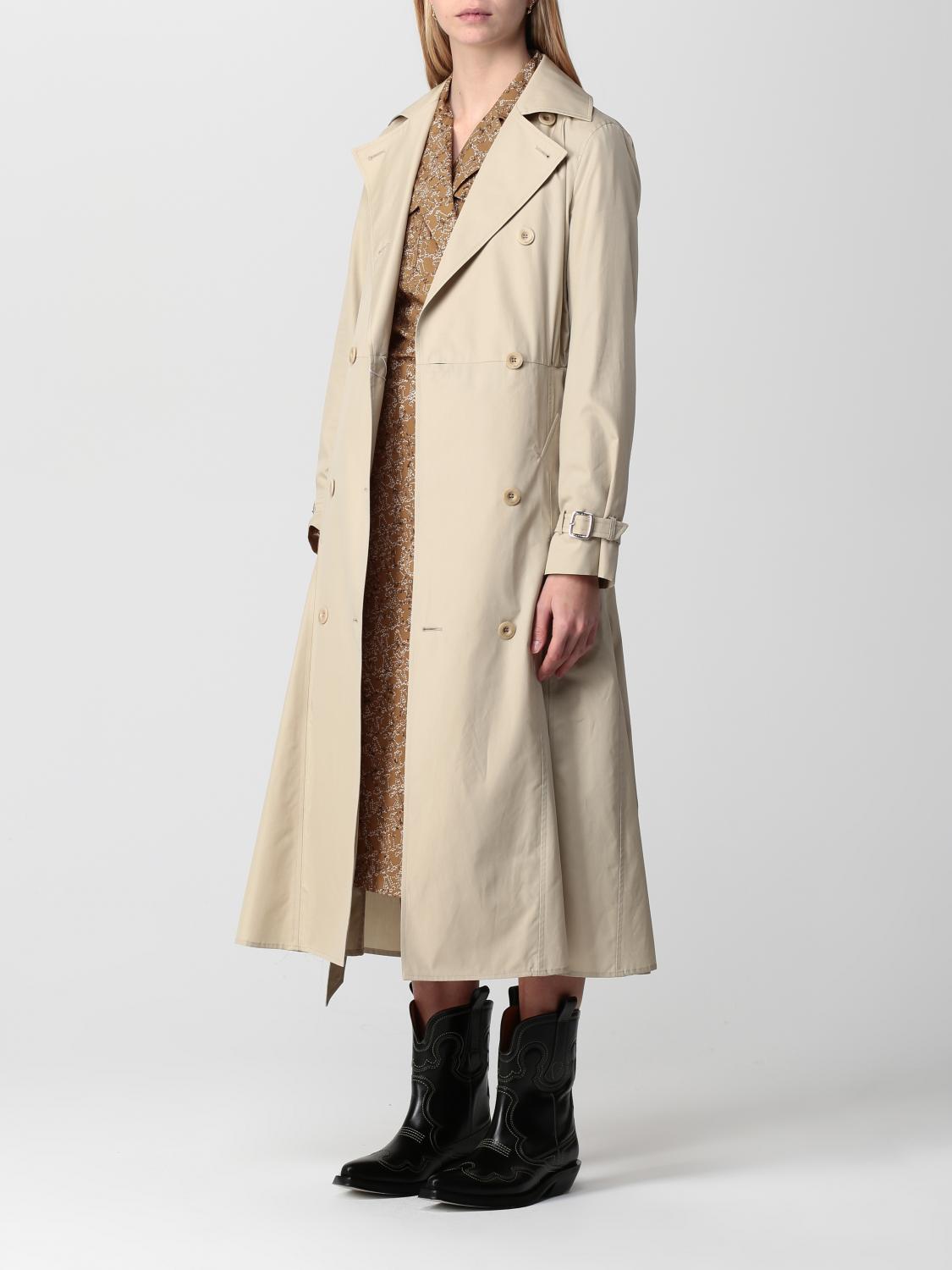 MAX MARA MANTEL: Mantel damen Max Mara, Sand - Img 4