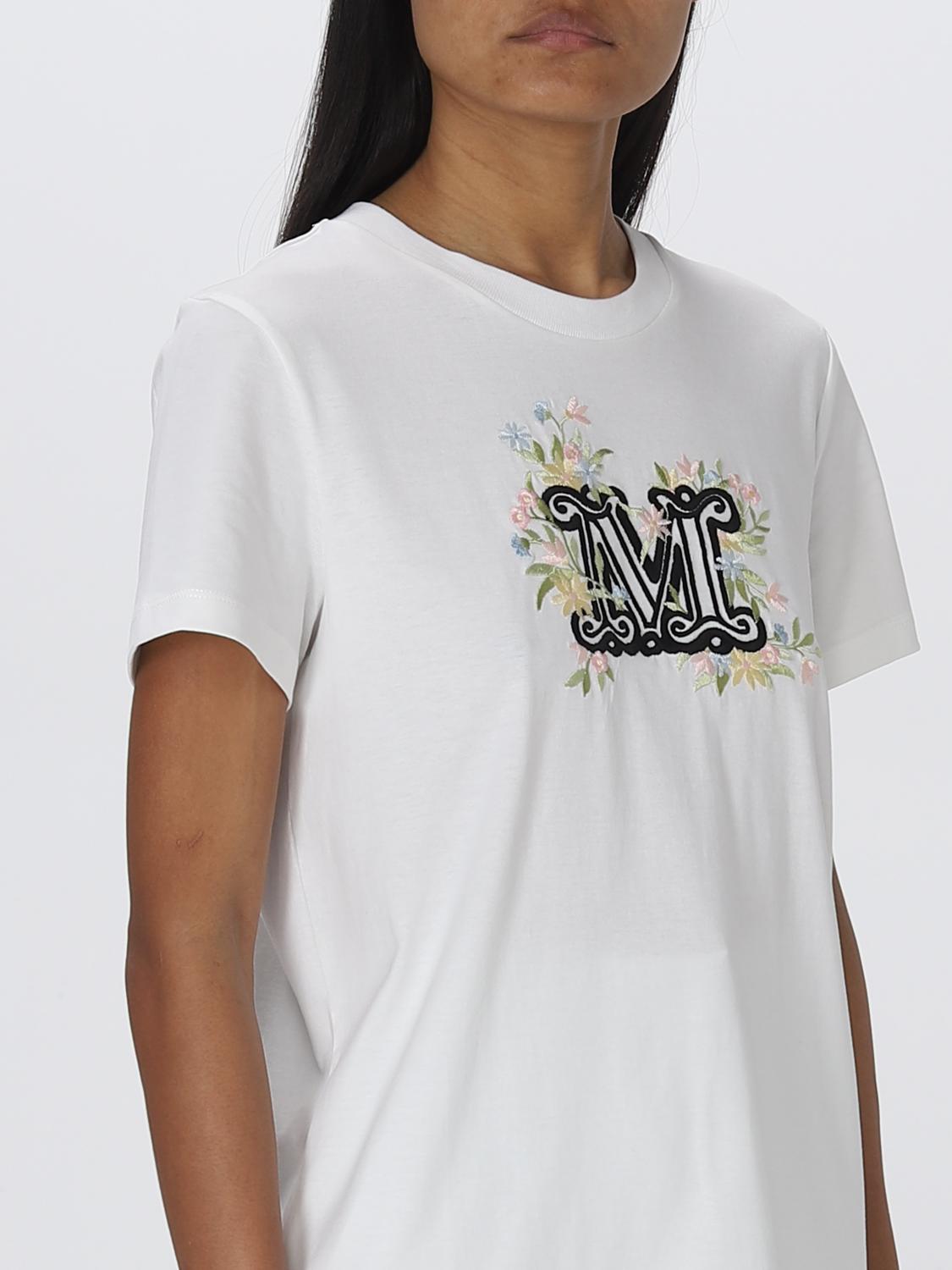 MAX MARA T-SHIRT: Top damen Max Mara, Weiß - Img 5