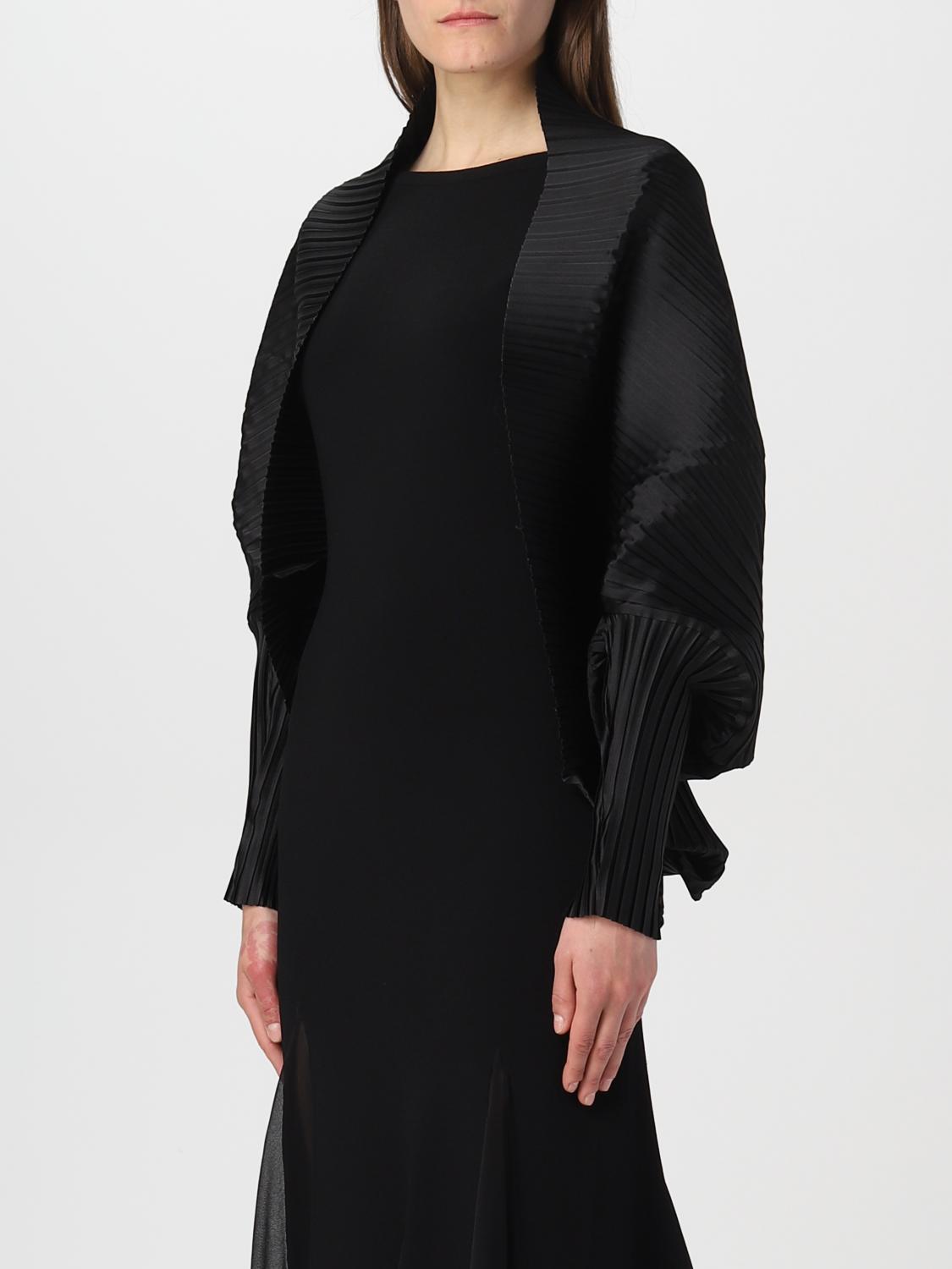 MAX MARA CÁRDIGAN: Capa mujer Max Mara, Negro - Img 4