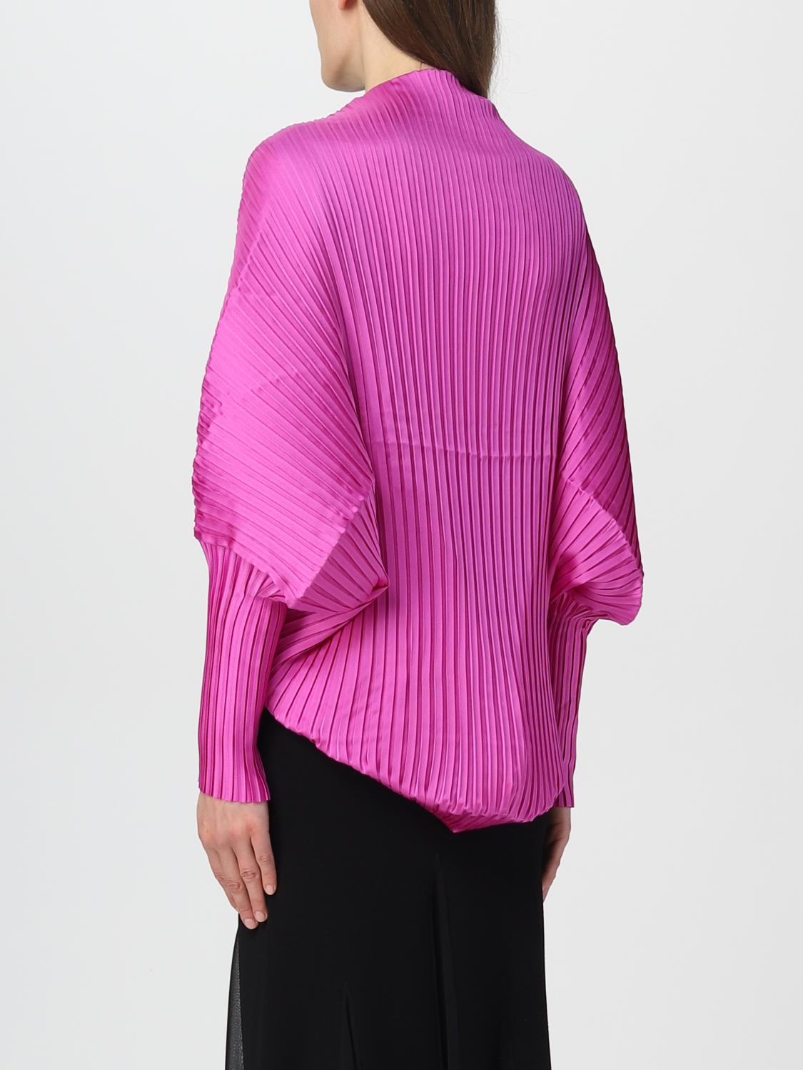 MAX MARA CÁRDIGAN: Capa mujer Max Mara, Fucsia - Img 3