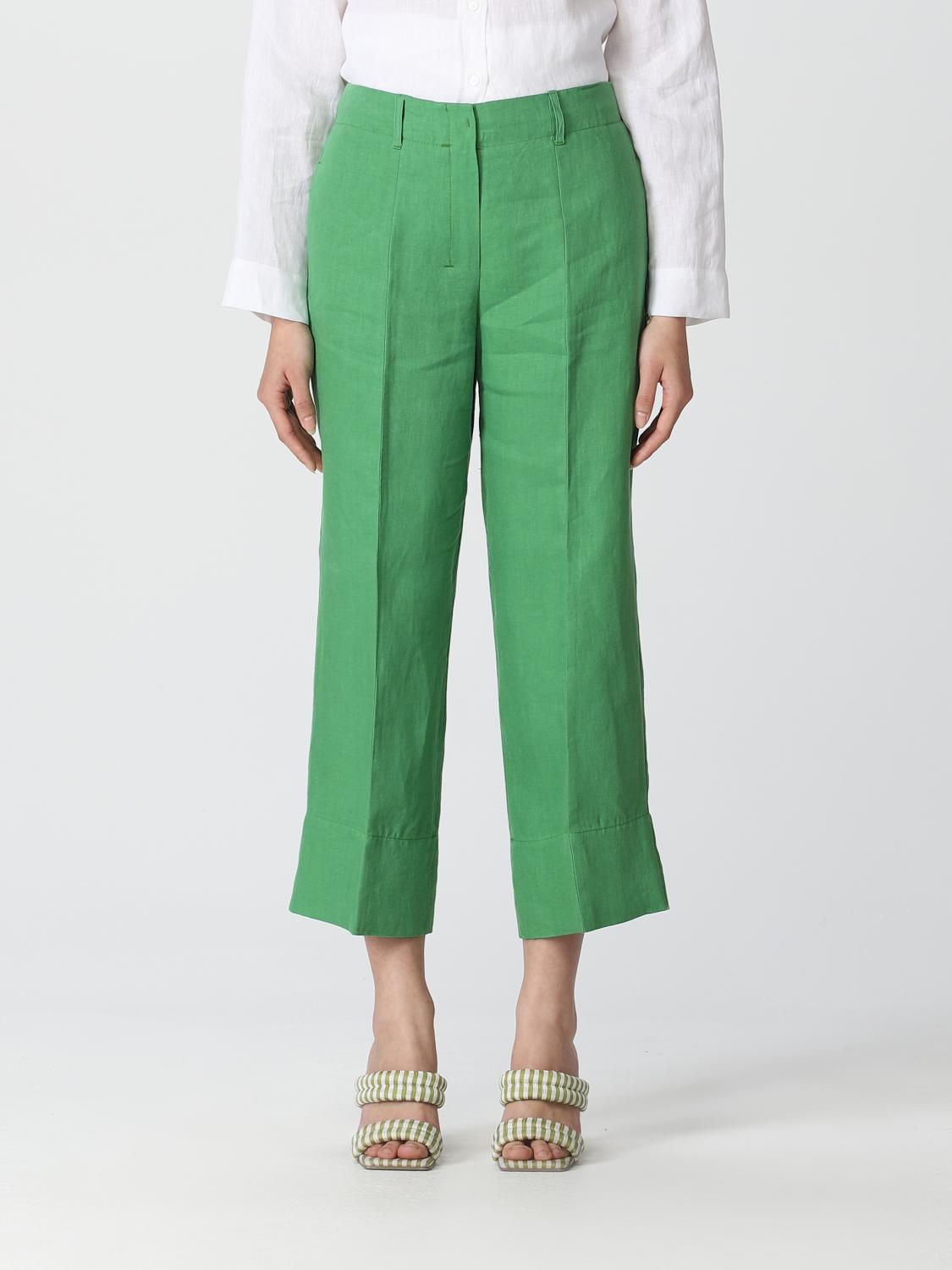 S Max Mara Women's Pants Nichols Blue