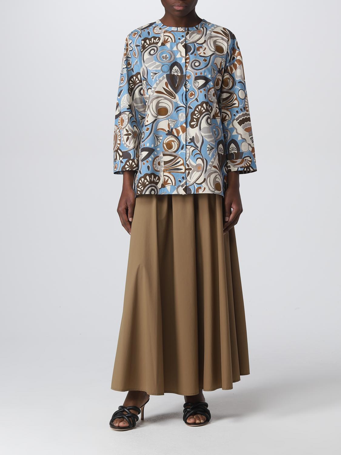 'S MAX MARA CAMISA: Camisa mujer S Max Mara, Azul Claro - Img 2