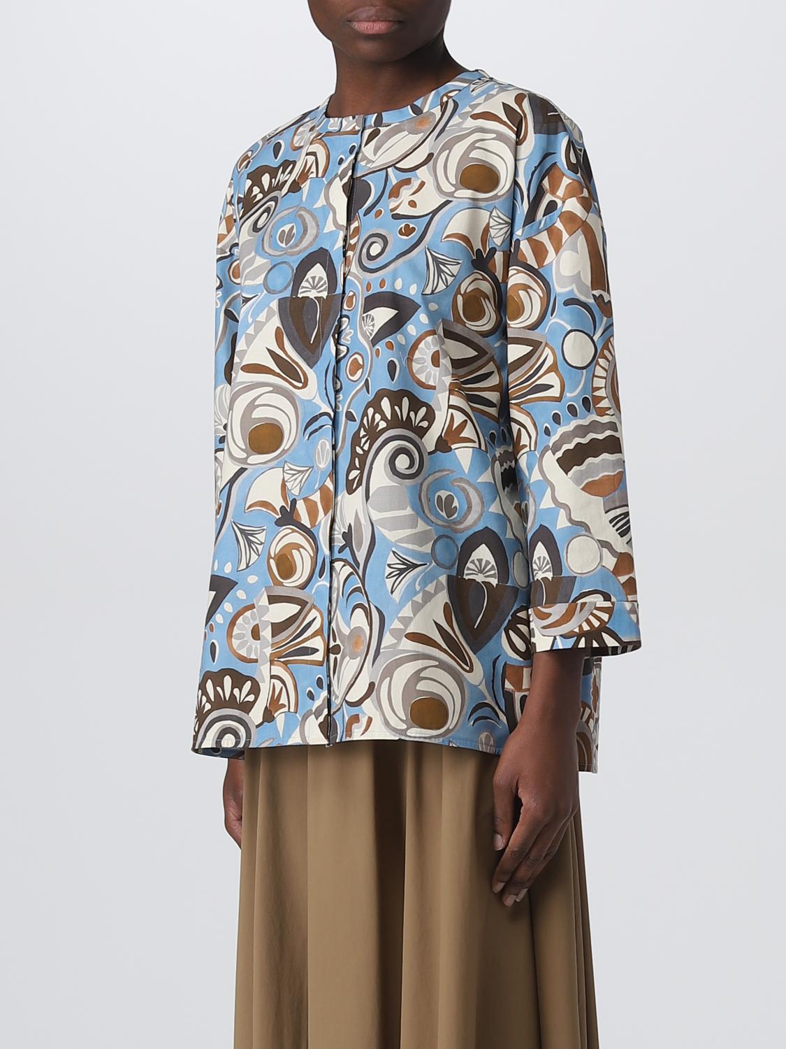 'S MAX MARA CAMISA: Camisa mujer S Max Mara, Azul Claro - Img 4