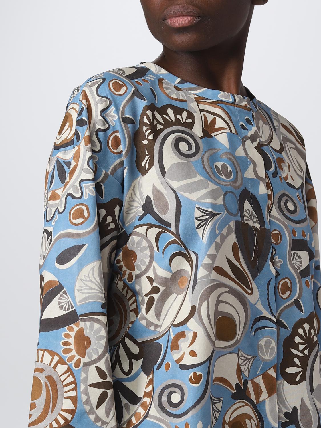 'S MAX MARA CAMISA: Camisa mujer S Max Mara, Azul Claro - Img 5