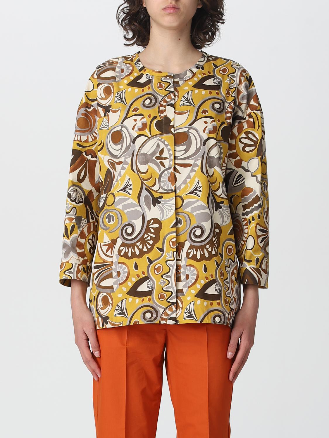 'S MAX MARA CAMISA: Camisa mujer S Max Mara, Marrón - Img 1