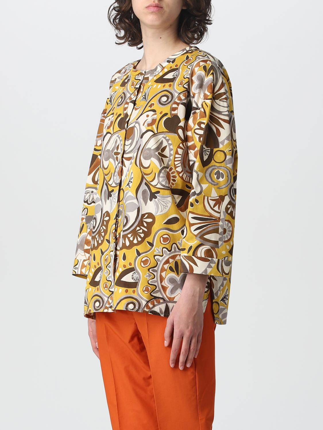 'S MAX MARA CAMISA: Camisa mujer S Max Mara, Marrón - Img 4
