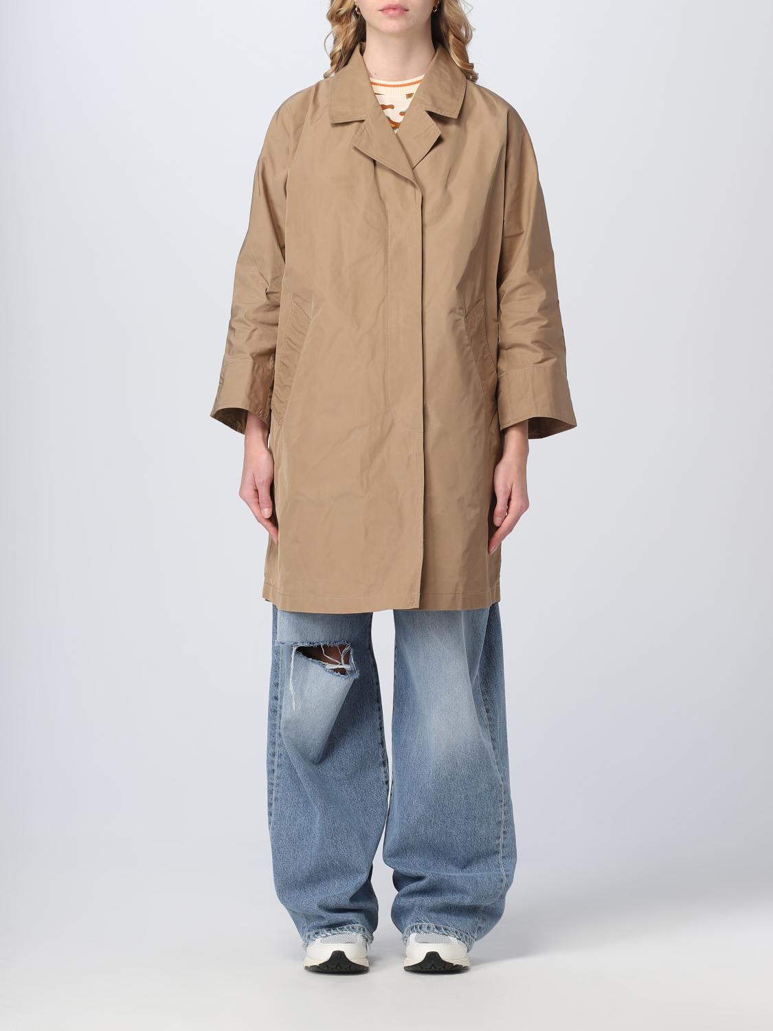 OOF WEAR ABRIGO: Abrigo mujer OOF WEAR, Beige - Img 1