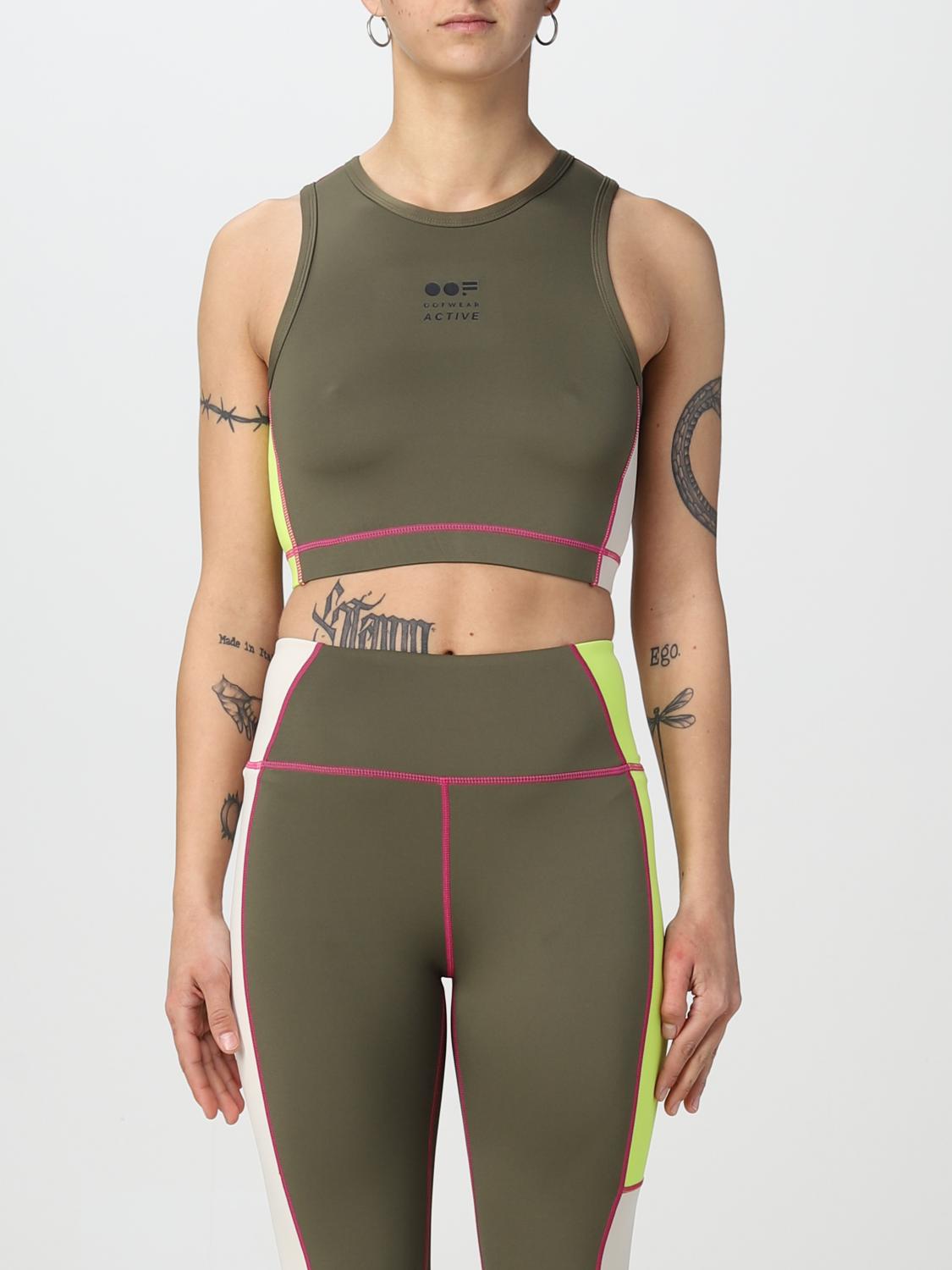 OOF WEAR TOP: Top woman OOF WEAR, Military - Img 1