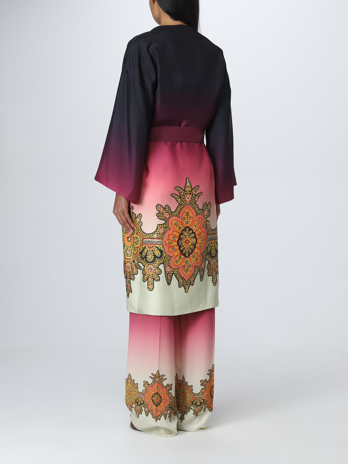 ETRO JACKET: Etro jacket in silk, Pink - Img 3