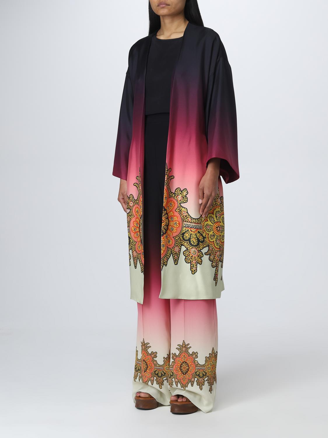 ETRO JACKET: Etro jacket in silk, Pink - Img 4