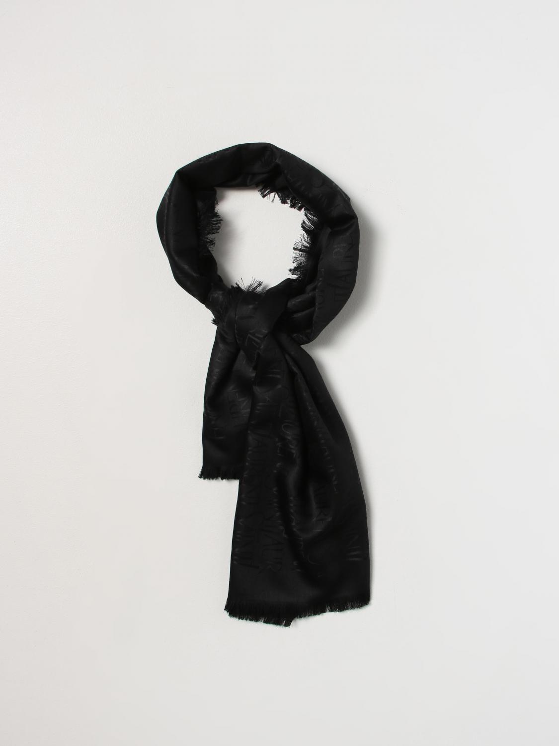 SAINT LAURENT FULAR: Fular mujer Saint Laurent, Negro - Img 2