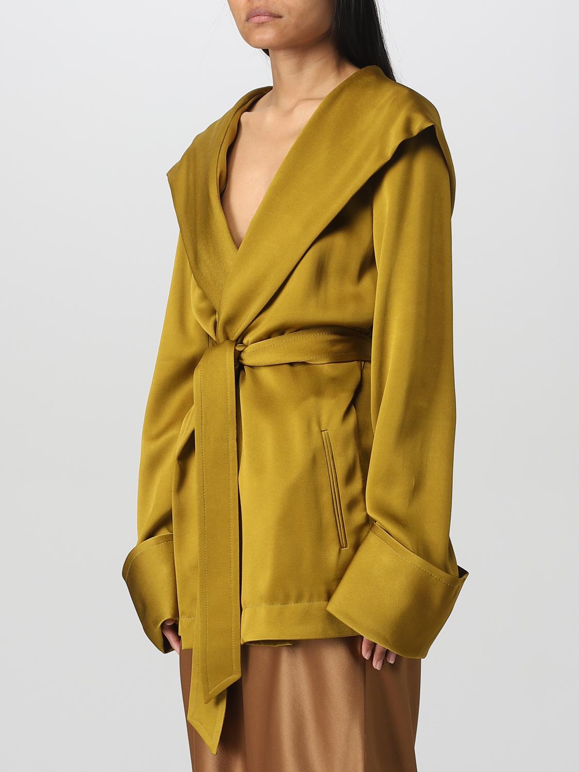 SAINT LAURENT CHAQUETA: Camisa mujer Saint Laurent, Verde - Img 4