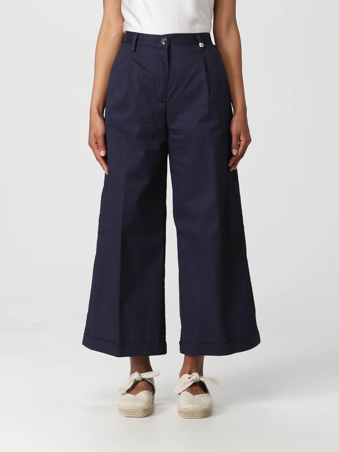 MYTHS PANTALONI: Pantalone donna Myths, Blue - Img 1
