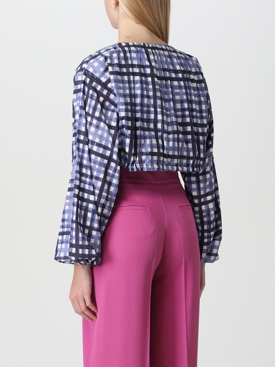 SEMICOUTURE TOP: Top damen Semicouture, Blau - Img 2