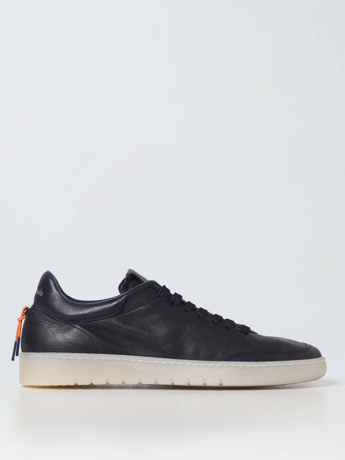 BARRACUDA SNEAKERS: Sneakers Frida Barracuda in nappa, Blue - Img 1