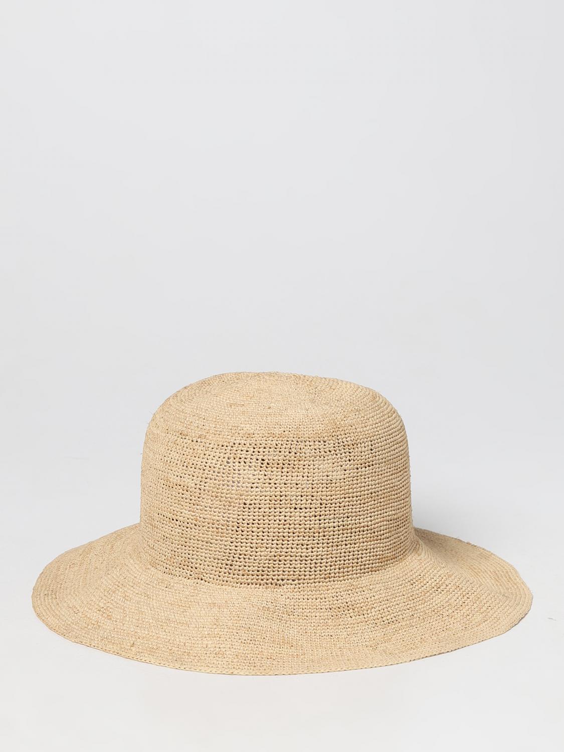 MAX MARA CAPPELLO: Cappello Max Mara in rafia, Naturale - Img 2