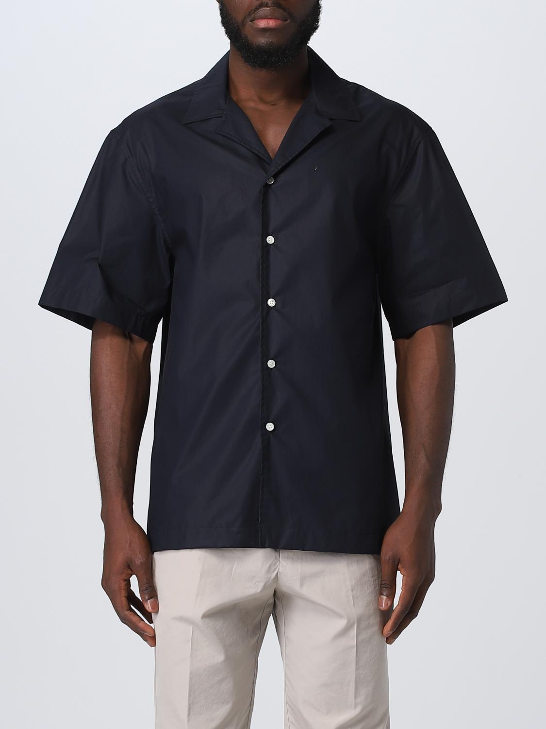 GRIFONI CAMISA: Camisa hombre Grifoni, Azul Oscuro - Img 1