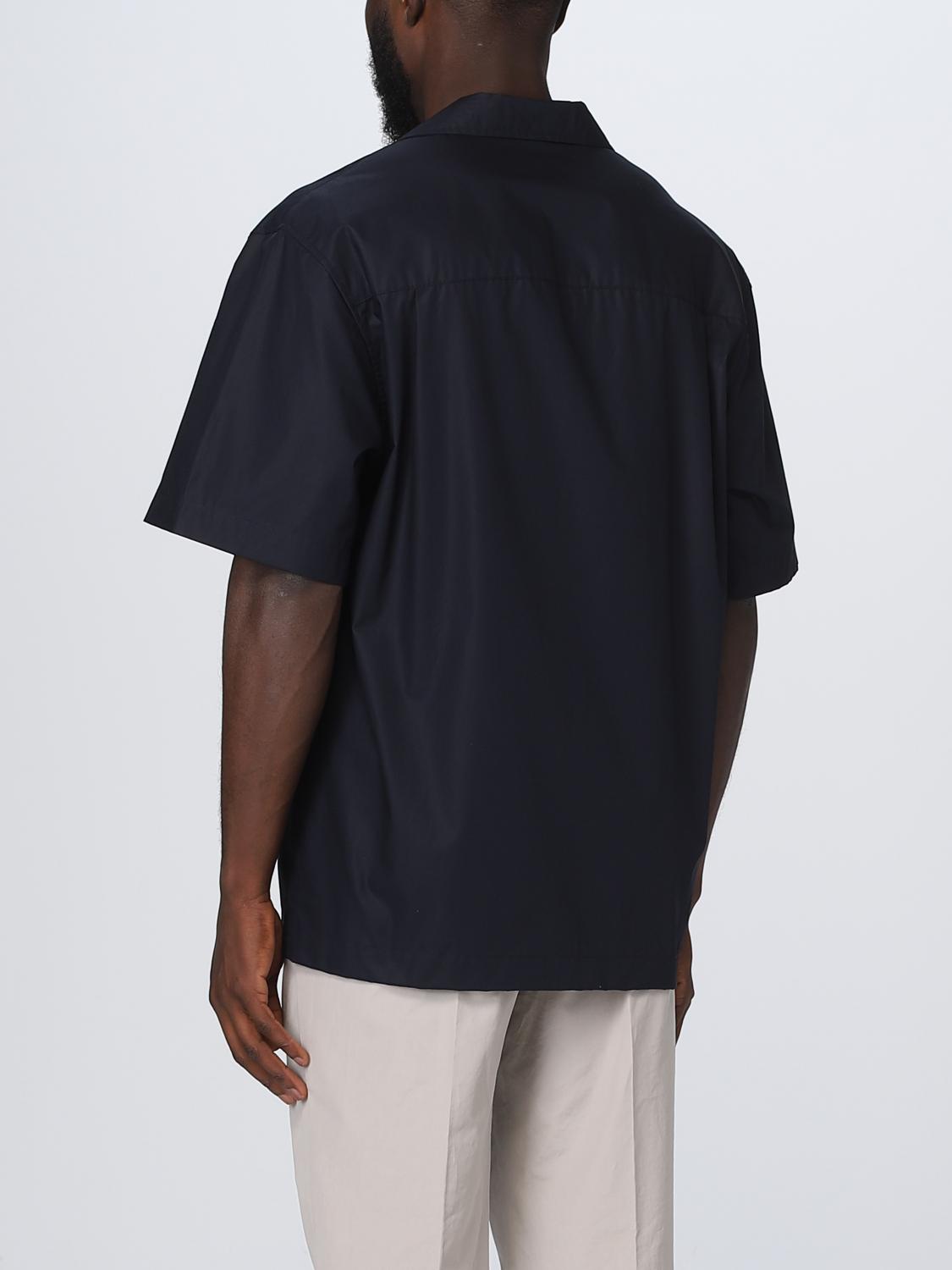 GRIFONI CAMISA: Camisa hombre Grifoni, Azul Oscuro - Img 3