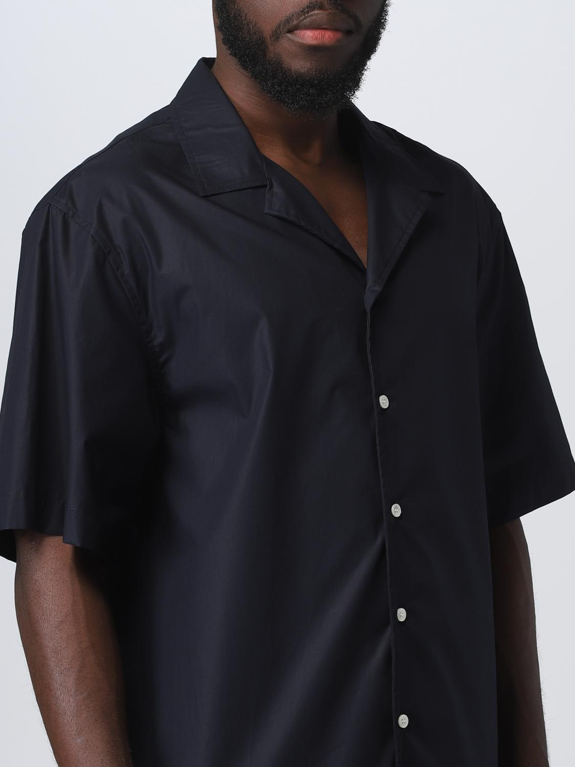 GRIFONI CAMISA: Camisa hombre Grifoni, Azul Oscuro - Img 4