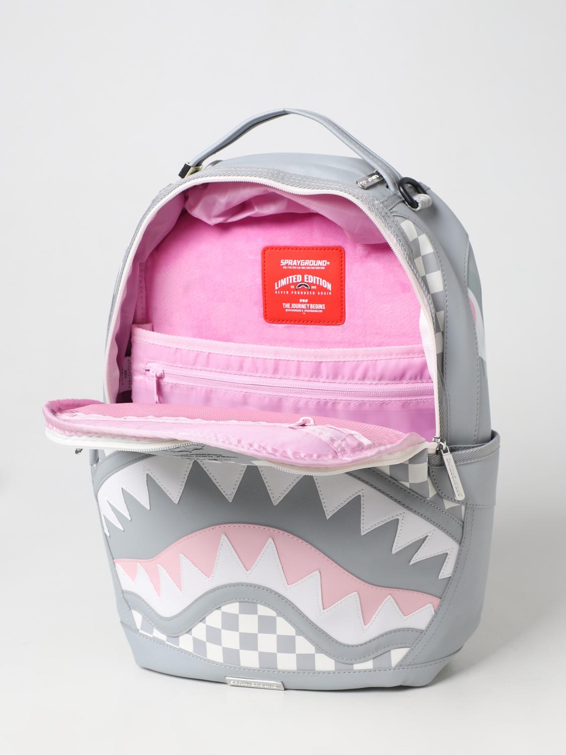 SPRAYGROUND BACKPACK: Bags men Sprayground, Grey - Img 4