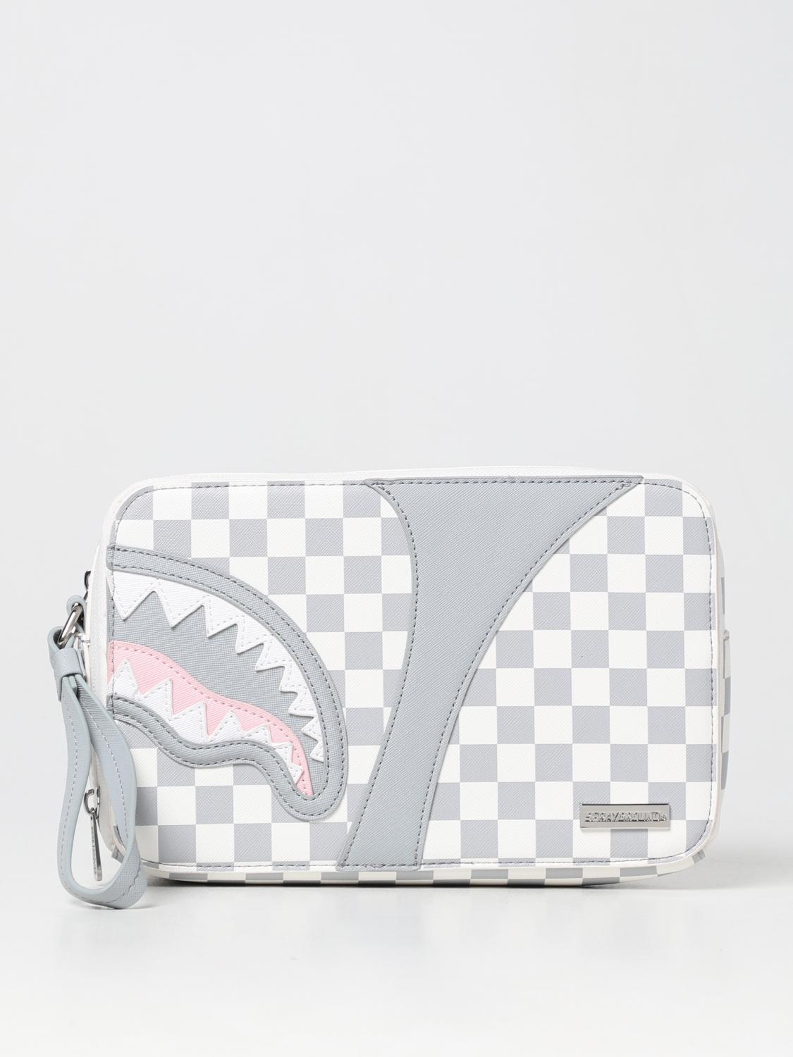 送料関税込[SPRAYGROUND]刺しゅうショルダーバッグ★男女兼用★ SPRAYGROUND：ショルダーバッグ レディース - グレー | GIGLIO