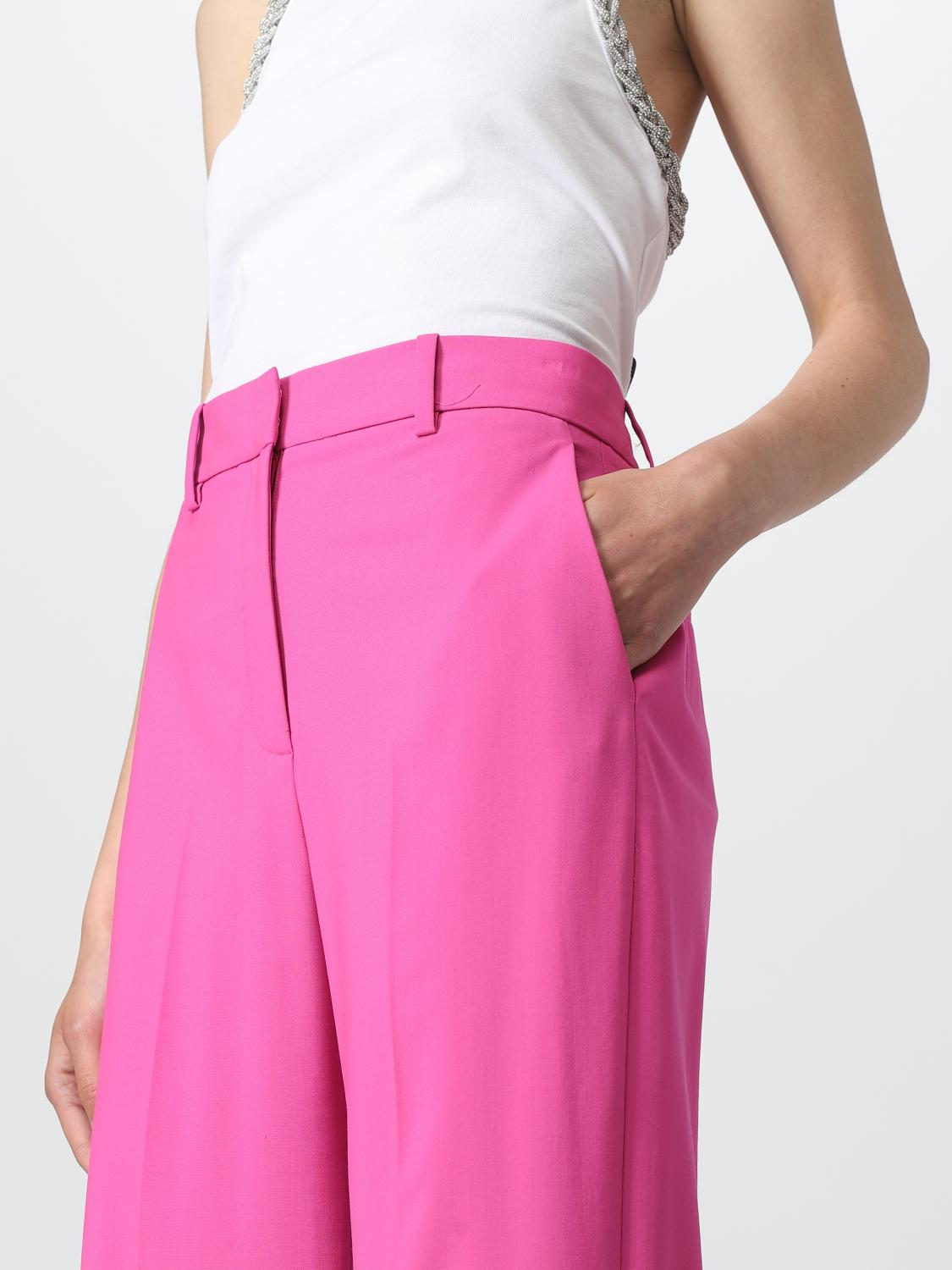 THEORY PANTALONI: Pantalone Theory in lana stretch, Fuxia - Img 4