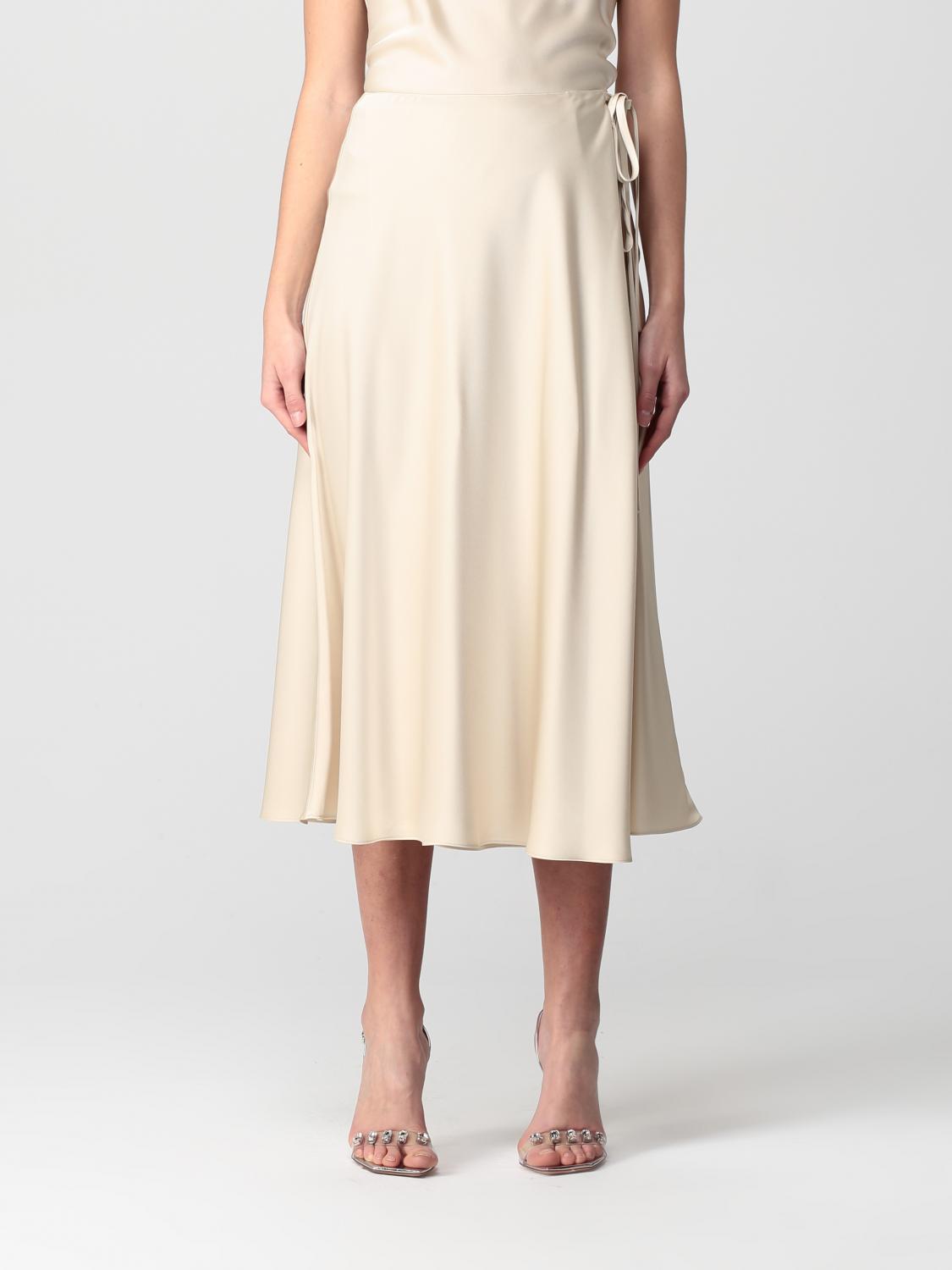 Theory Skirt woman - Cream | N0109304 | GIGLIO.COM