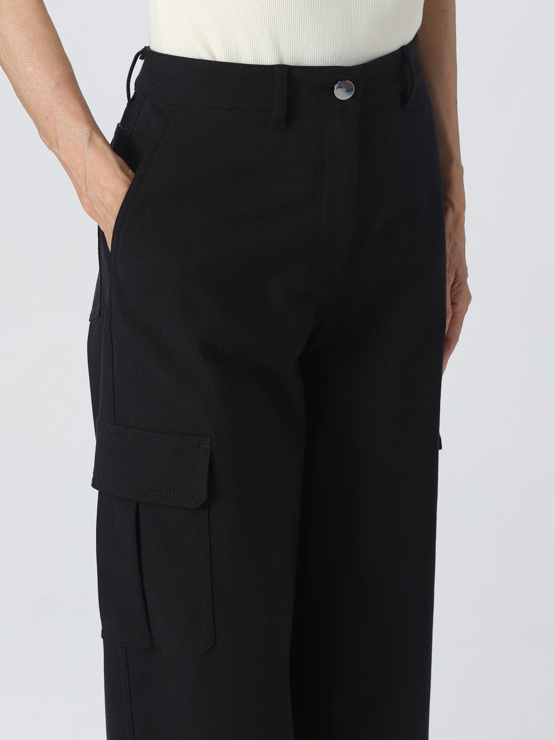 THEORY PANTALONI: Pantalone Thoery in twill, Nero - Img 4