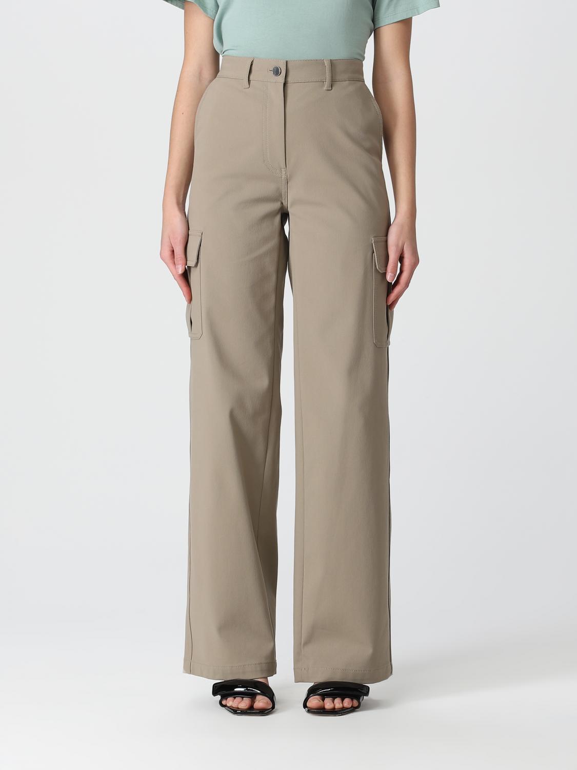 THEORY PANTALONI: Pantalone Thoery in twill, Sabbia - Img 1