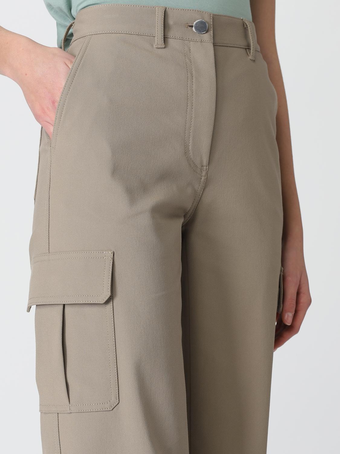 THEORY PANTALONI: Pantalone Thoery in twill, Sabbia - Img 4