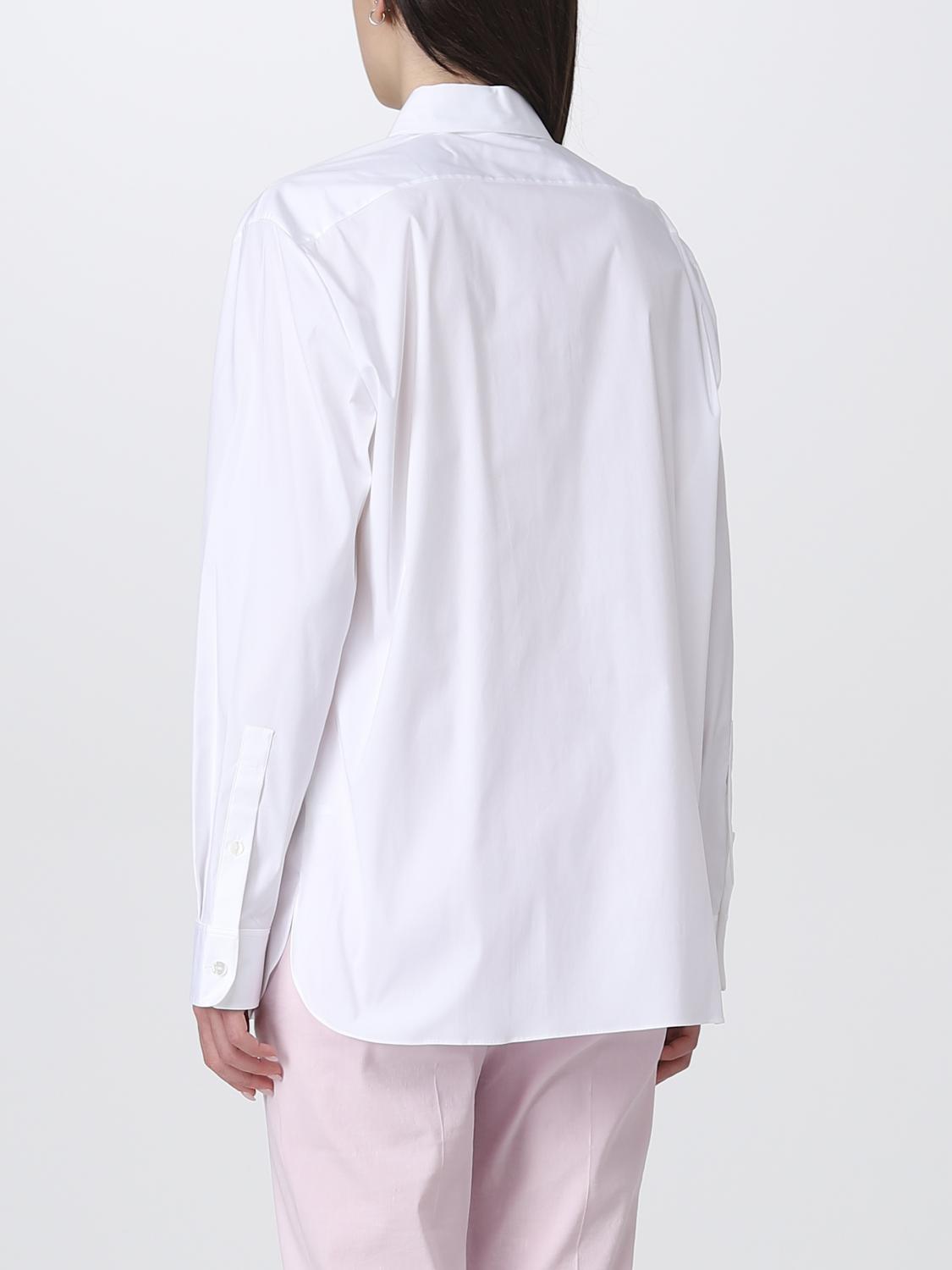 THEORY CAMICIA: Camicia Theory in misto cotone stretch, Bianco - Img 2