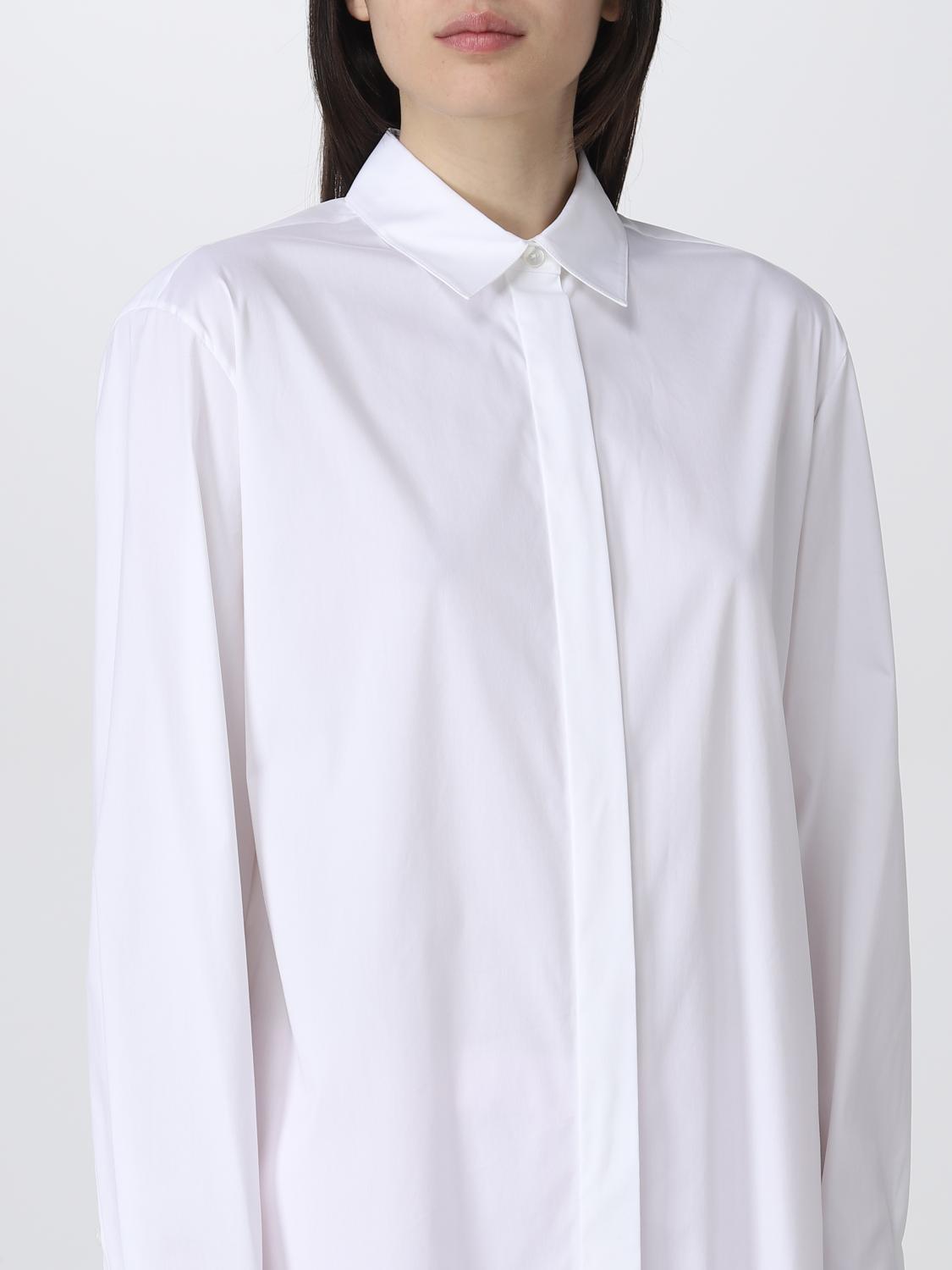 THEORY CAMICIA: Camicia Theory in misto cotone stretch, Bianco - Img 3