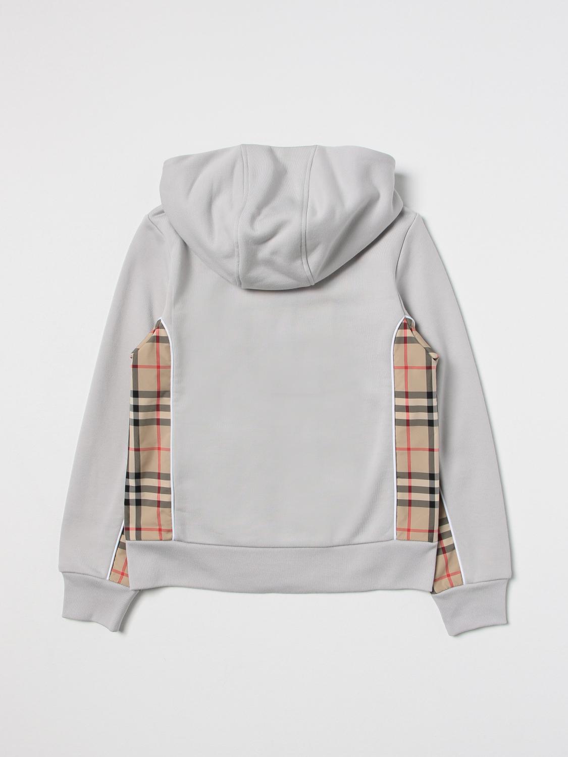 BURBERRY PULL: Pull enfant Burberry, Gris - Img 2