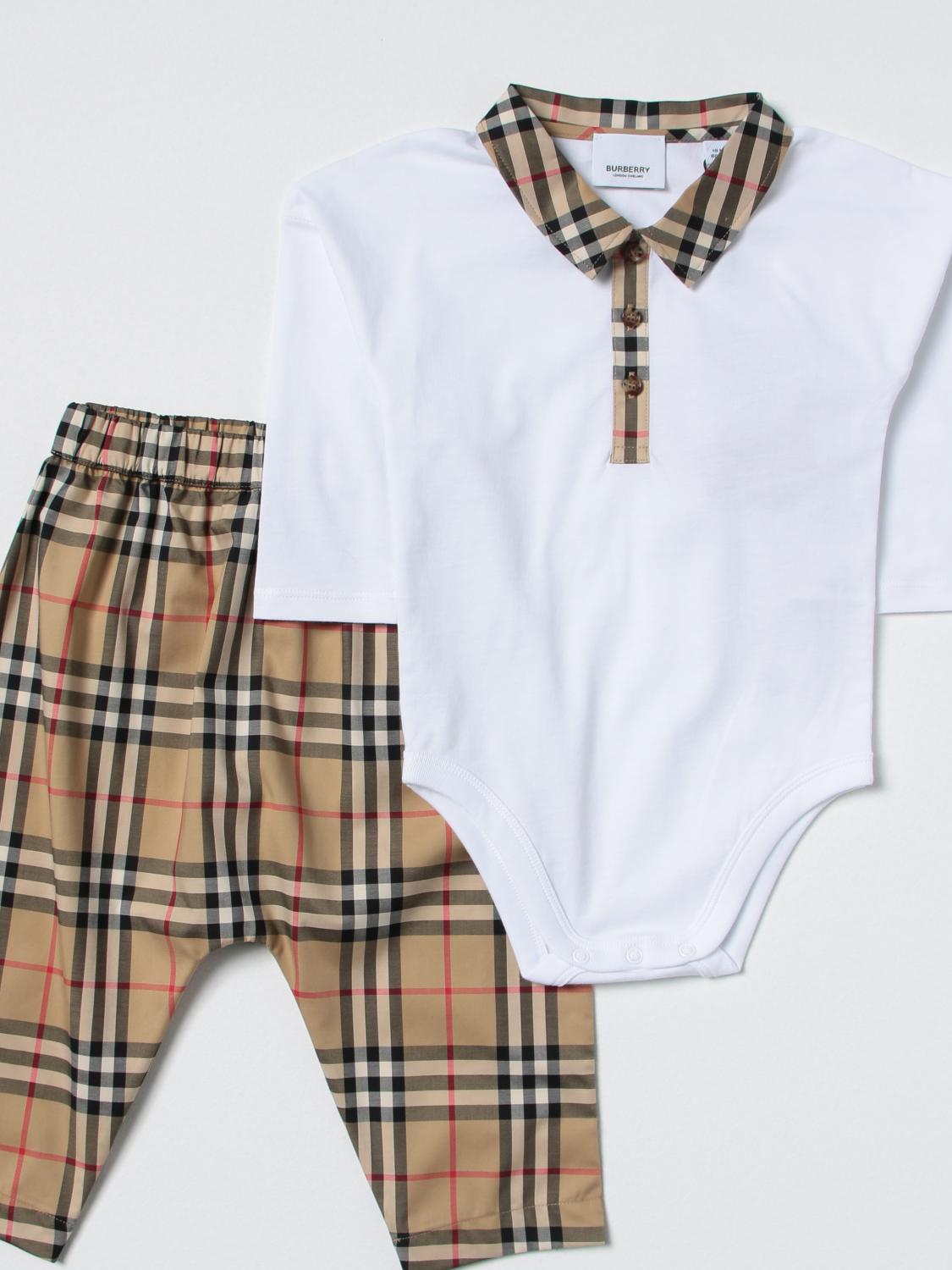 Burberry Jumpsuit kids - White | 8065886 | GIGLIO.COM