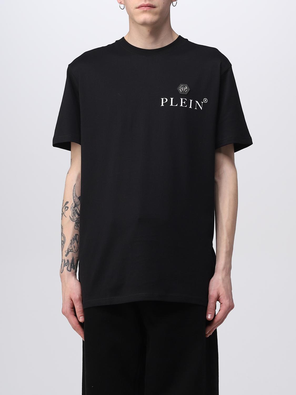 PHILIPP PLEIN: T-shirt homme Noir T-Shirt Philipp Plein