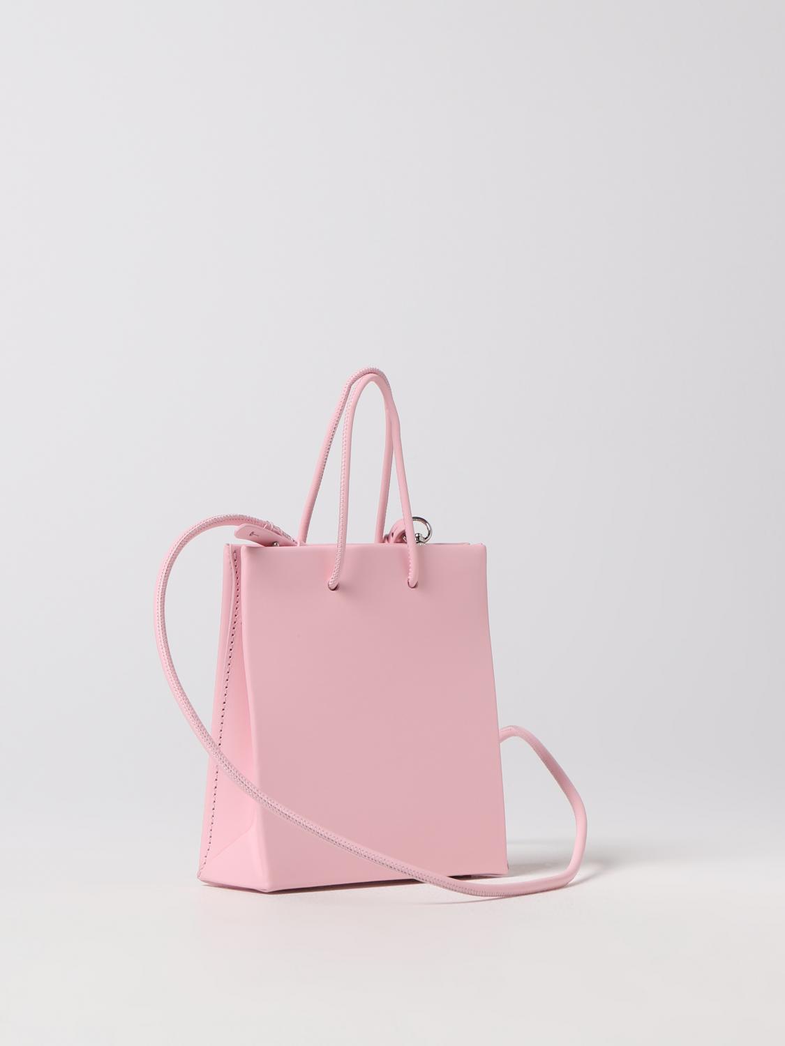 MEDEA BORSA MINI: Borsa Short Medea in pelle, Rosa - Img 2