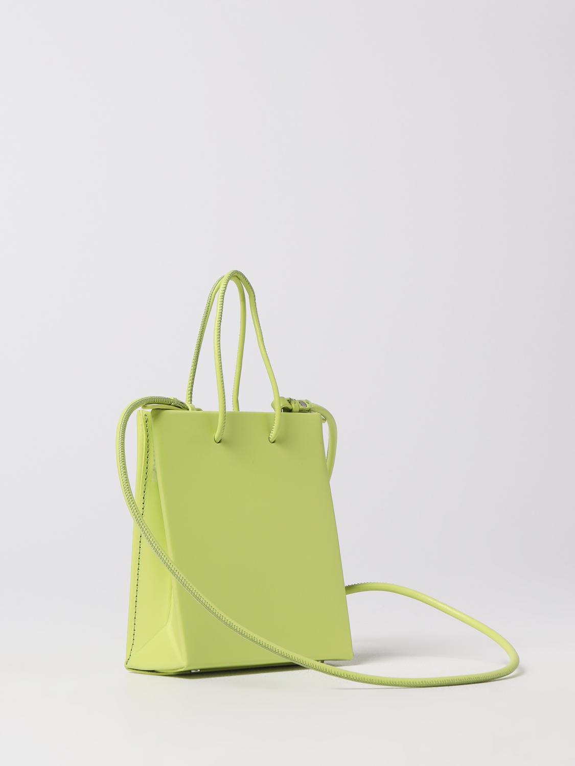 MEDEA BORSA MINI: Borsa Short Medea in pelle, Verde - Img 2