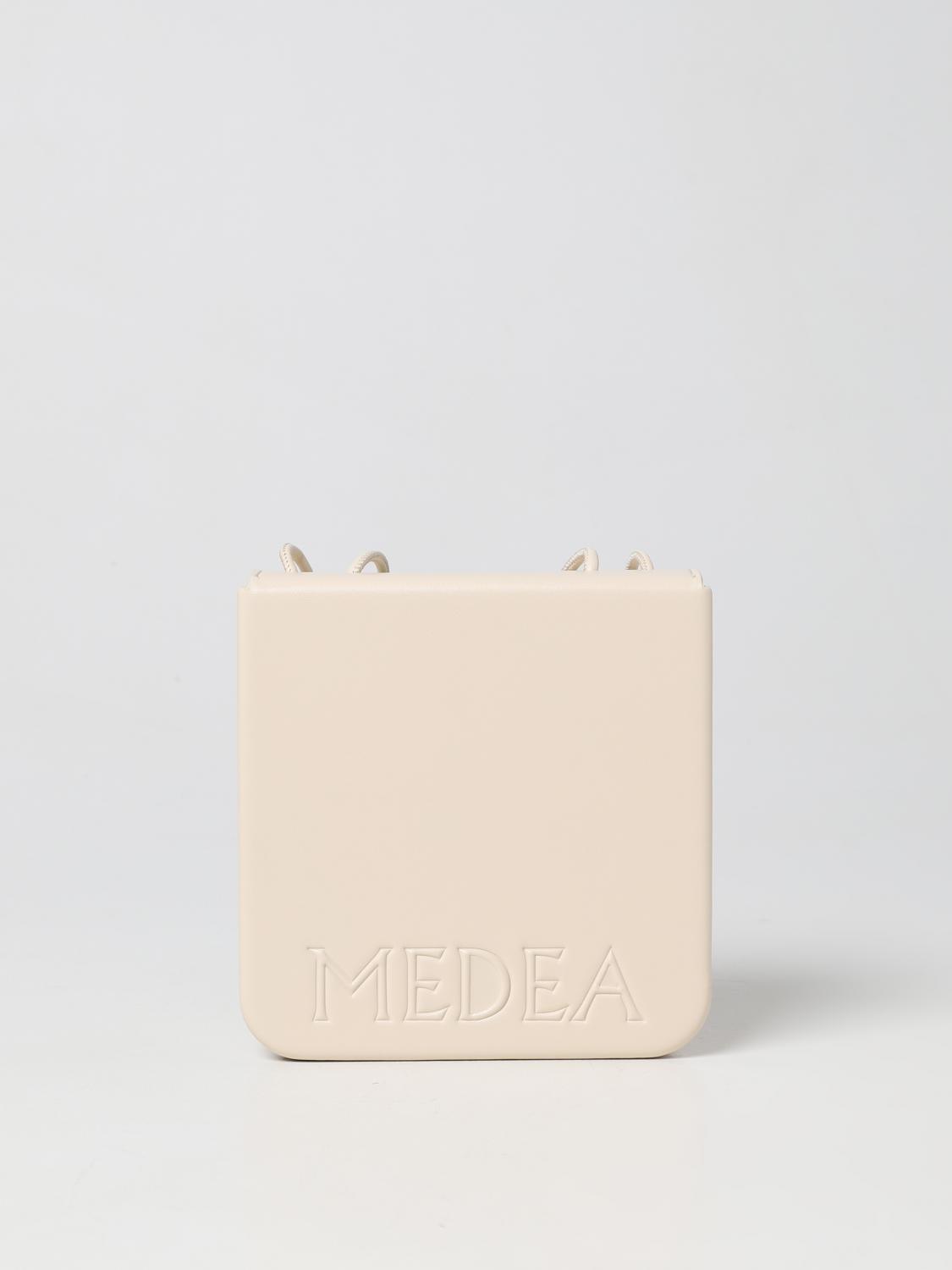 MEDEA BORSA MINI: Borsa Solid Medea in nappa, Panna - Img 1