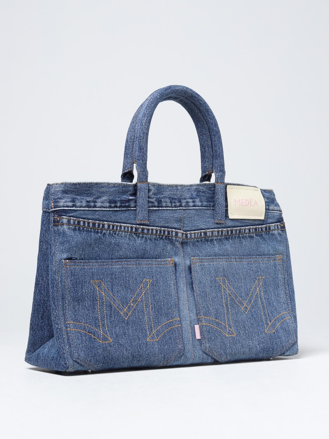 Medea Shoulder bag woman - Denim | 23SMEBO035 | GIGLIO.COM