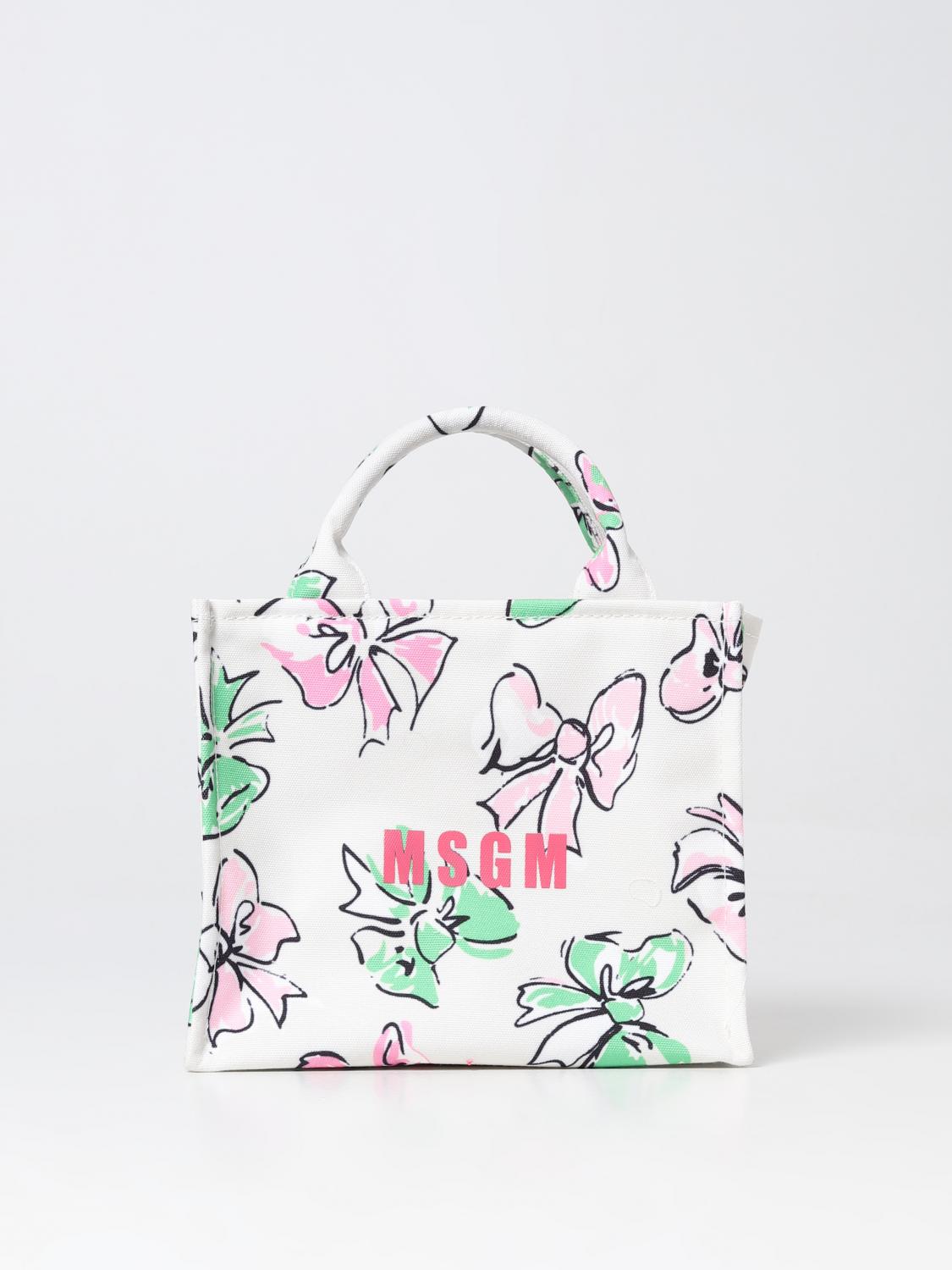 MSGM 핸드백: 숄더백 여성 MSGM, 화이트 - Img 1
