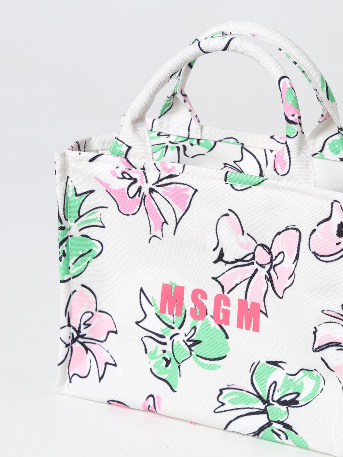 MSGM 핸드백: 숄더백 여성 MSGM, 화이트 - Img 3