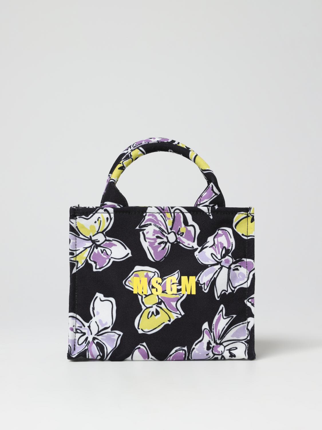 MSGM HANDTASCHE: Schultertasche damen MSGM, Schwarz - Img 1