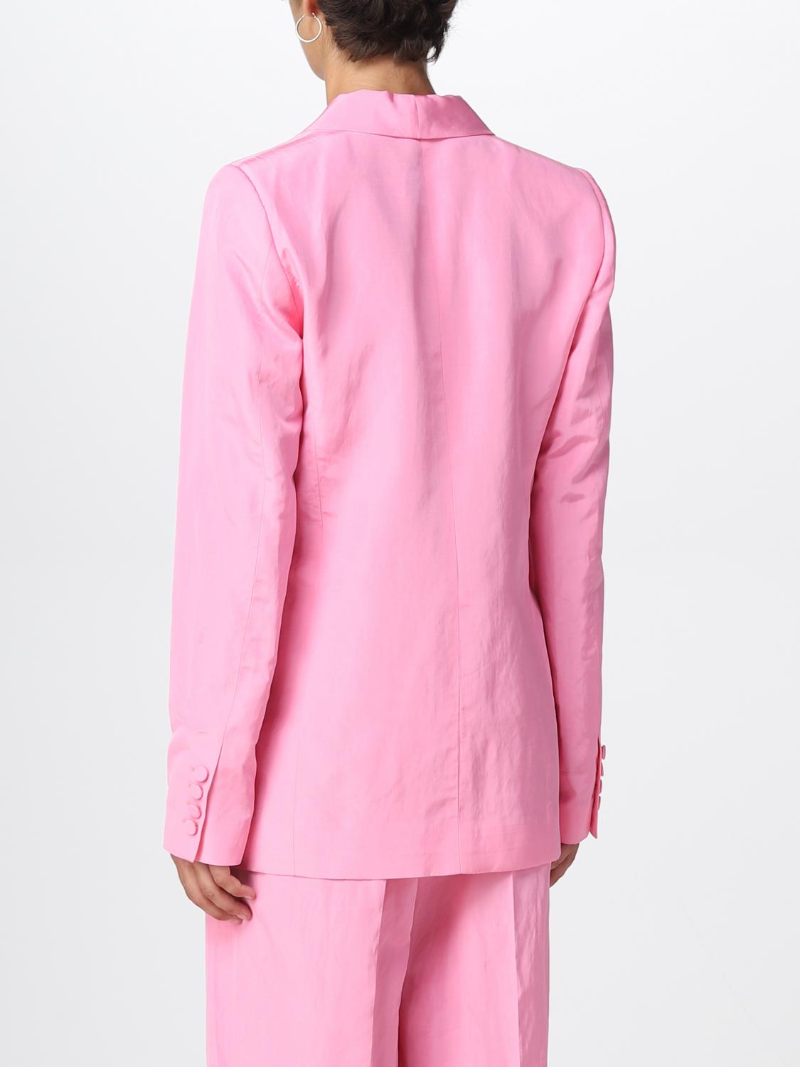 MSGM AMERICANA: Americana mujer MSGM, Fucsia - Img 3