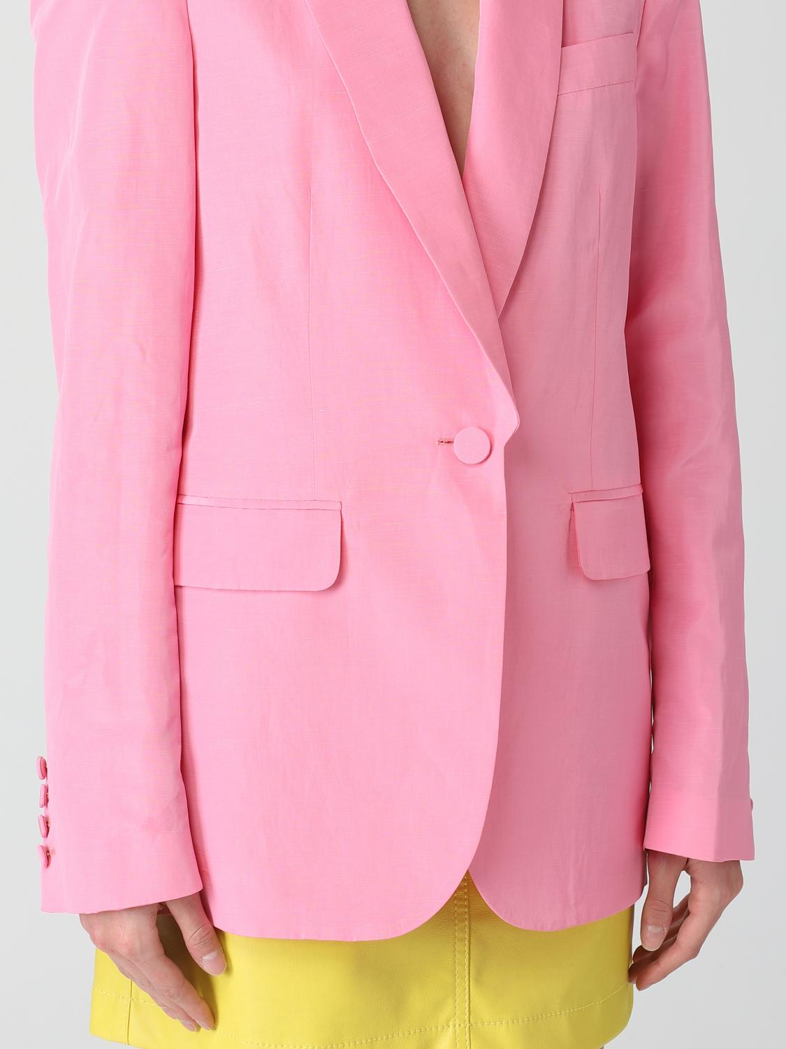 MSGM AMERICANA: Americana mujer MSGM, Fucsia - Img 5