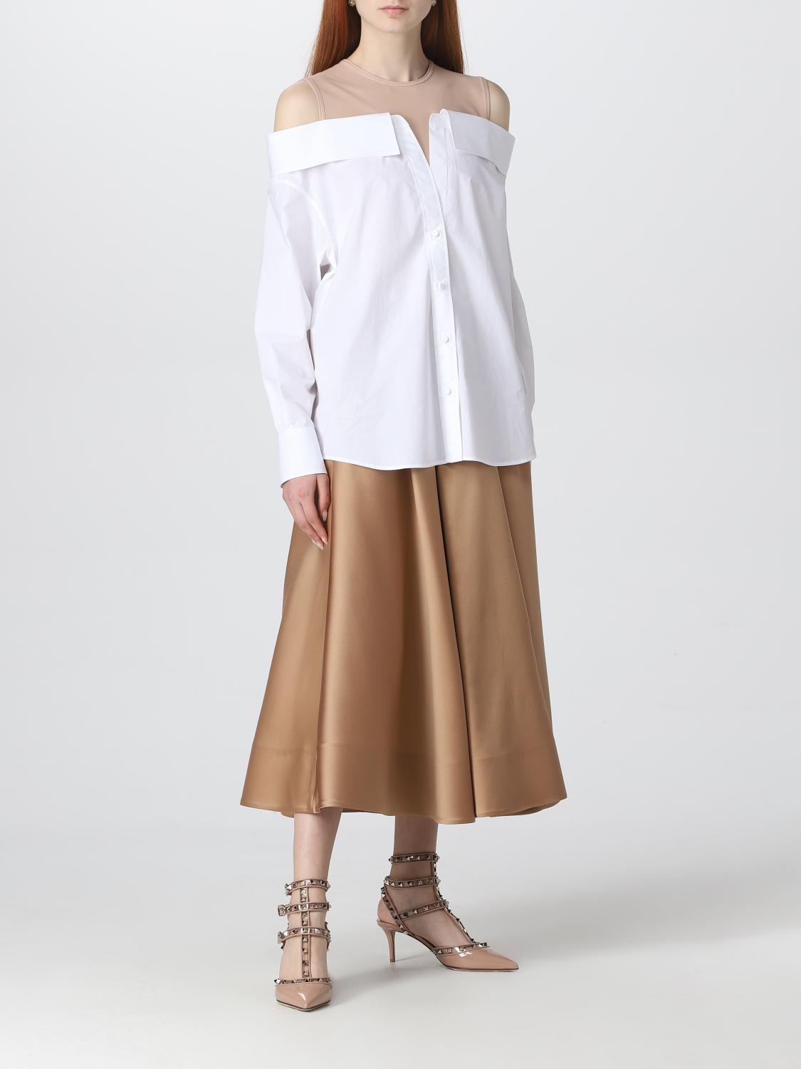 スカート VALENTINO Woman Skirt Sand 2B0RA9V56D1 S69 Valentino Outlet: Skirt woman - Sand | Valentino skirt