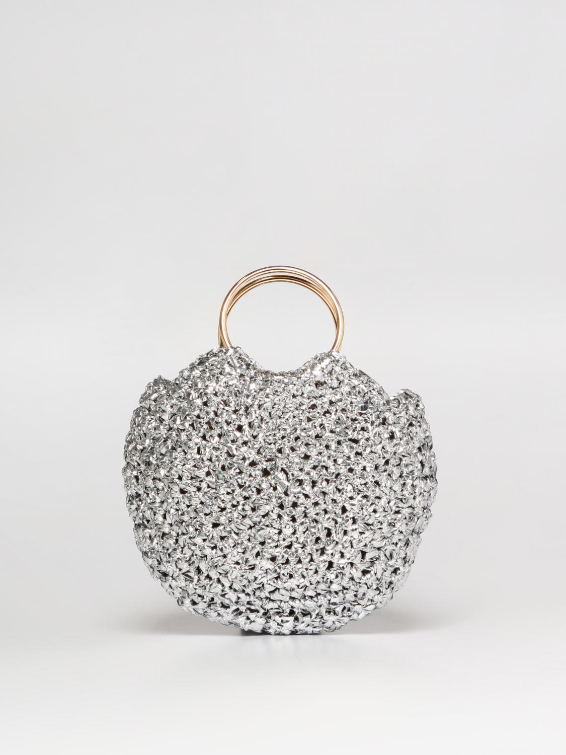 CHICA BORSA A TRACOLLA: Borsa a spalla donna Chica, Argento - Img 1