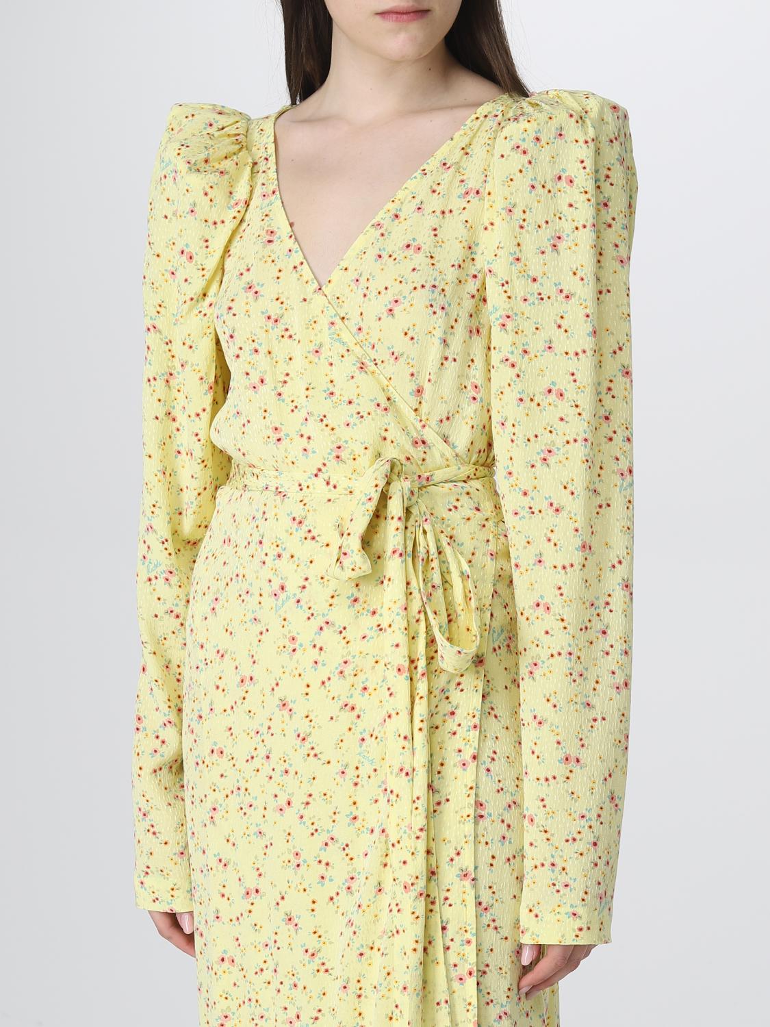 ROTATE VESTIDO: Vestido mujer Rotate, Amarillo - Img 3